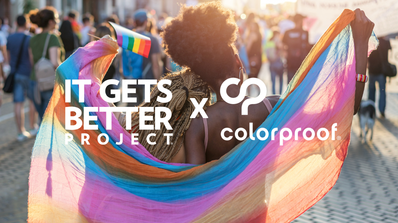 Live Colorfully! Coloproof x It Gets Better Project