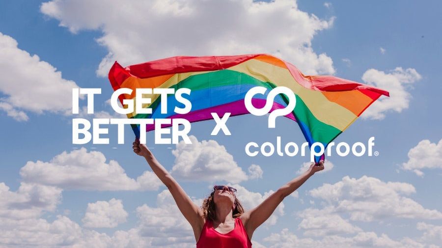 It Gets Better partnered with Colorproof