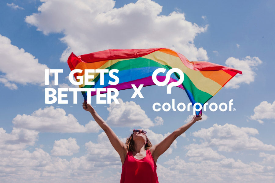 It Gets Better partnered with Colorproof