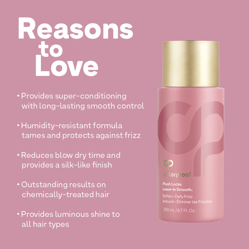 Plush Locks Leave-In Smooth® | Frizzy Hair Products | Colorproof